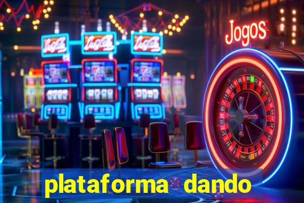 plataforma dando bonus de cadastro